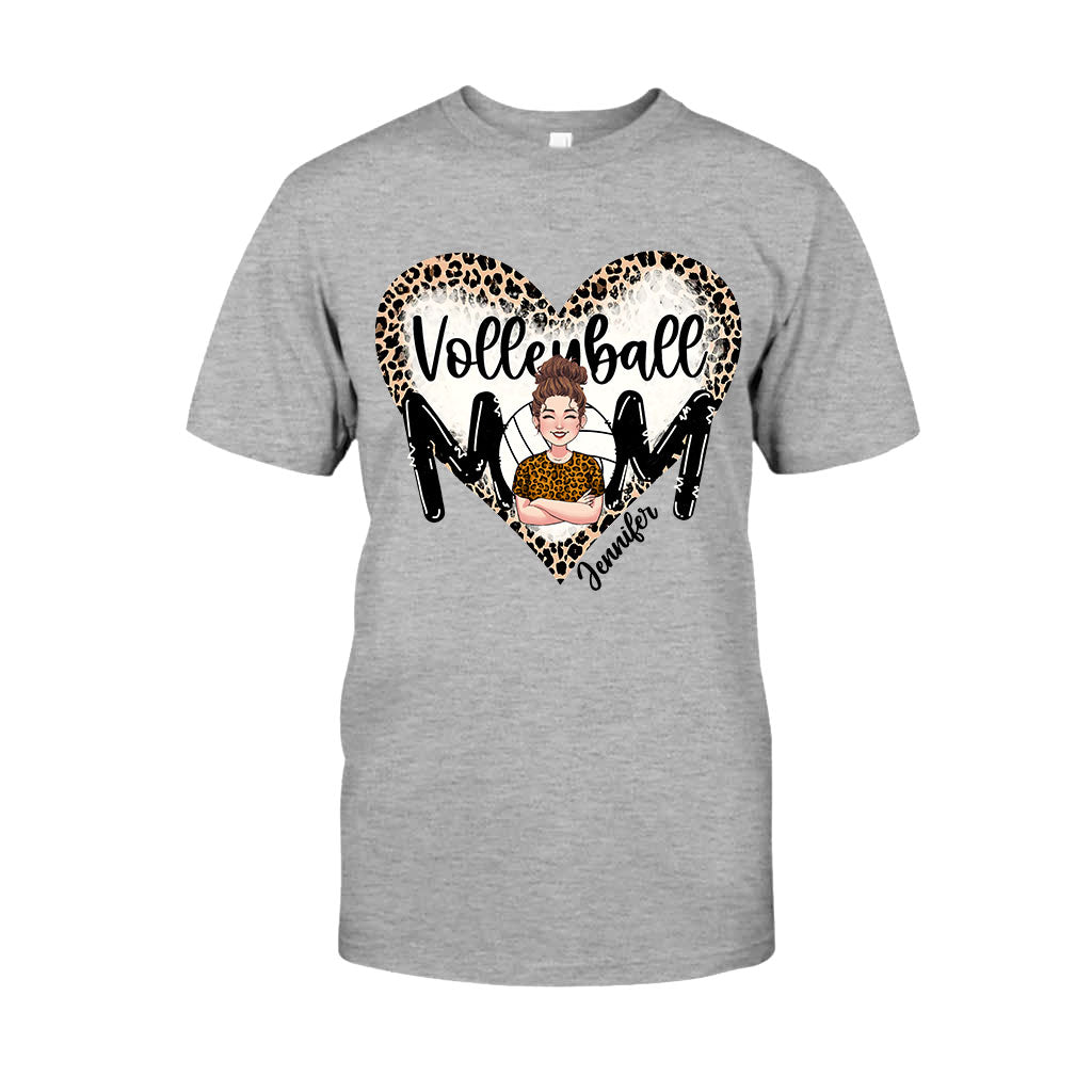 Volleyball-Mama – Personalisiertes Volleyball-T-Shirt und Hoodie