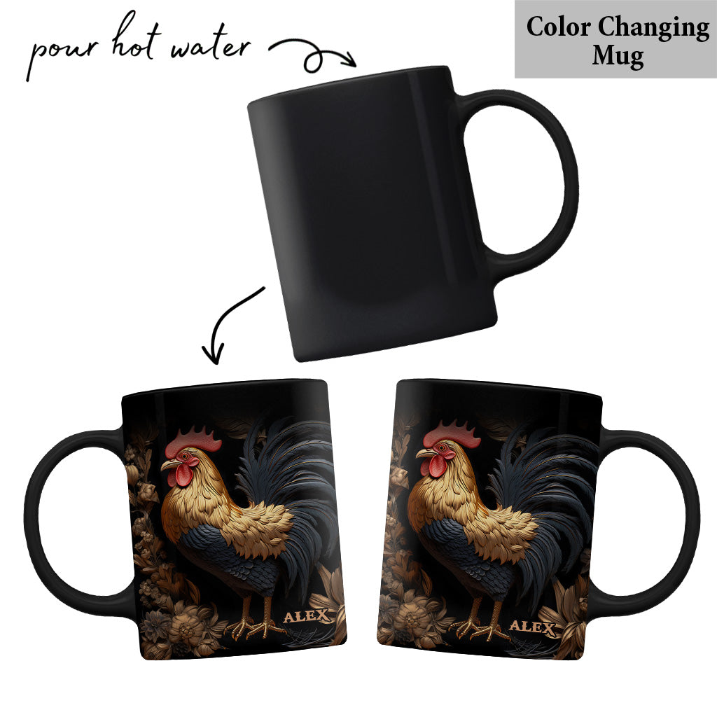 Hahn - Personalisierter Hühnerbecher