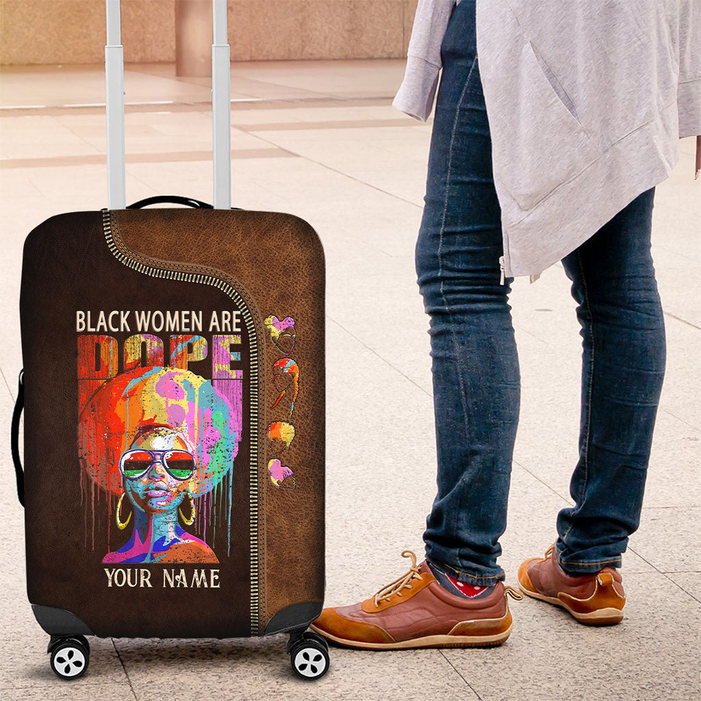 Black Women Are Dope - African American Luggage Cover