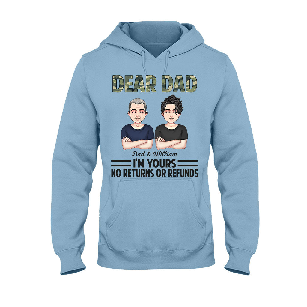 Liebe Mama, lieber Papa, ich gehöre zu euch – Geschenk für Mama und Papa – Personalisiertes T-Shirt und Hoodie
