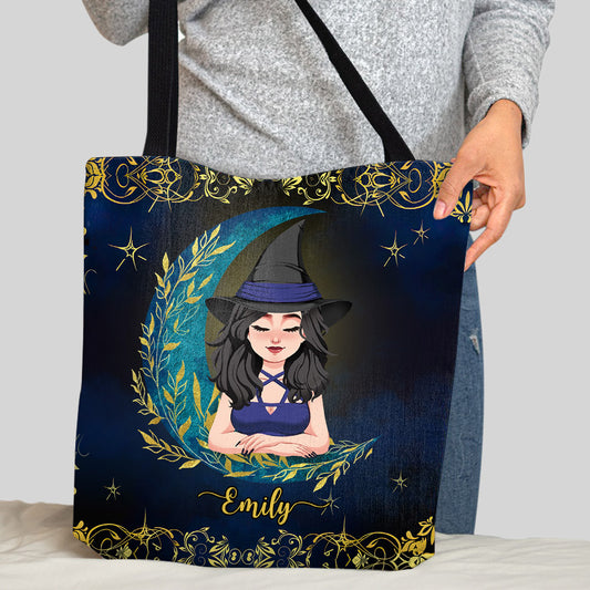 Don't F With My Energy - Personalized Witch Tote Bag