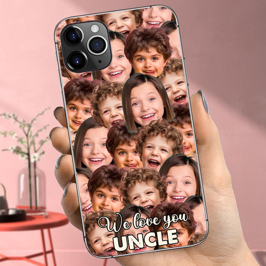 Love You Dad - Gift for dad, grandma, grandpa, mom, uncle, aunt, brother, sister, son, daughter, granddaughter, grandson, husband, wife, boyfriend, girlfriend - Personalized Phone Case