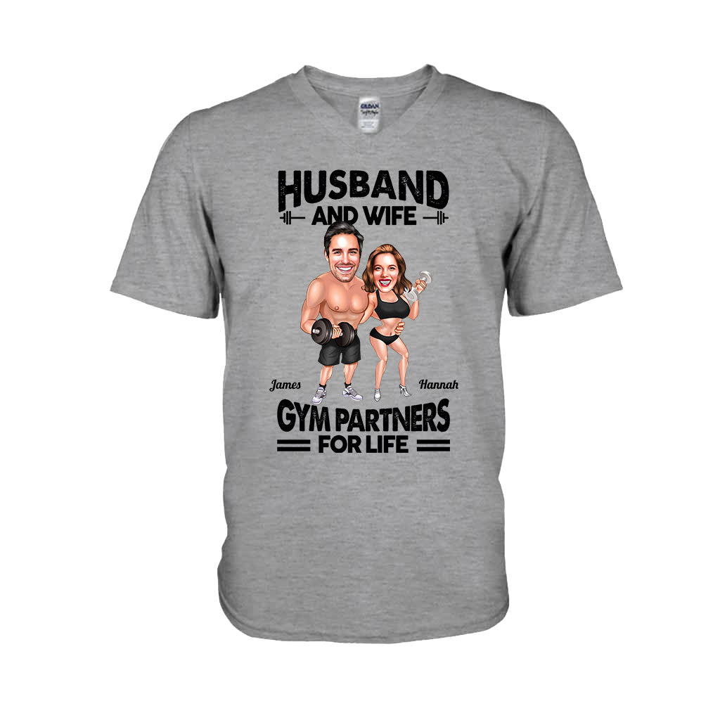 Die Schöne und das Biest – Personalisiertes Fitness-T-Shirt und Hoodie