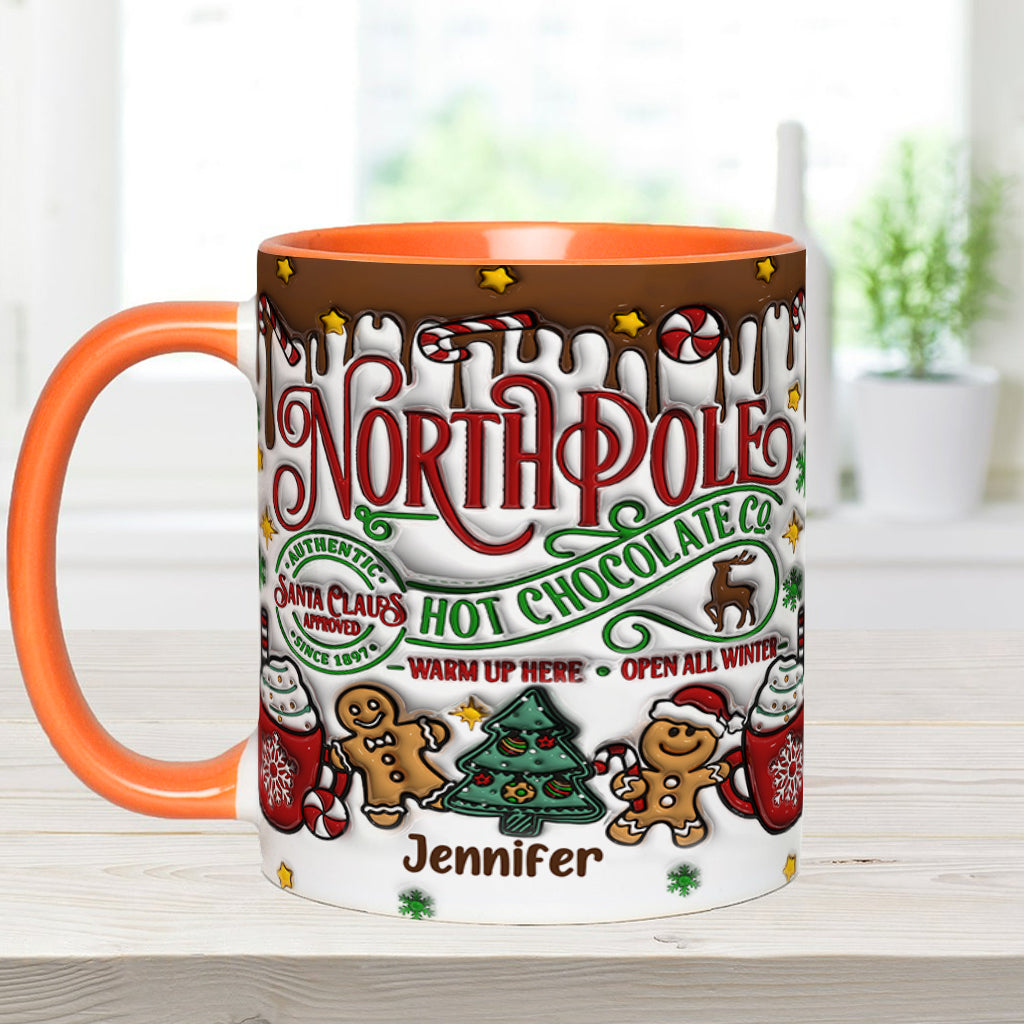 Northpole Hot Chocolate - Personalized Christmas Accent Mug
