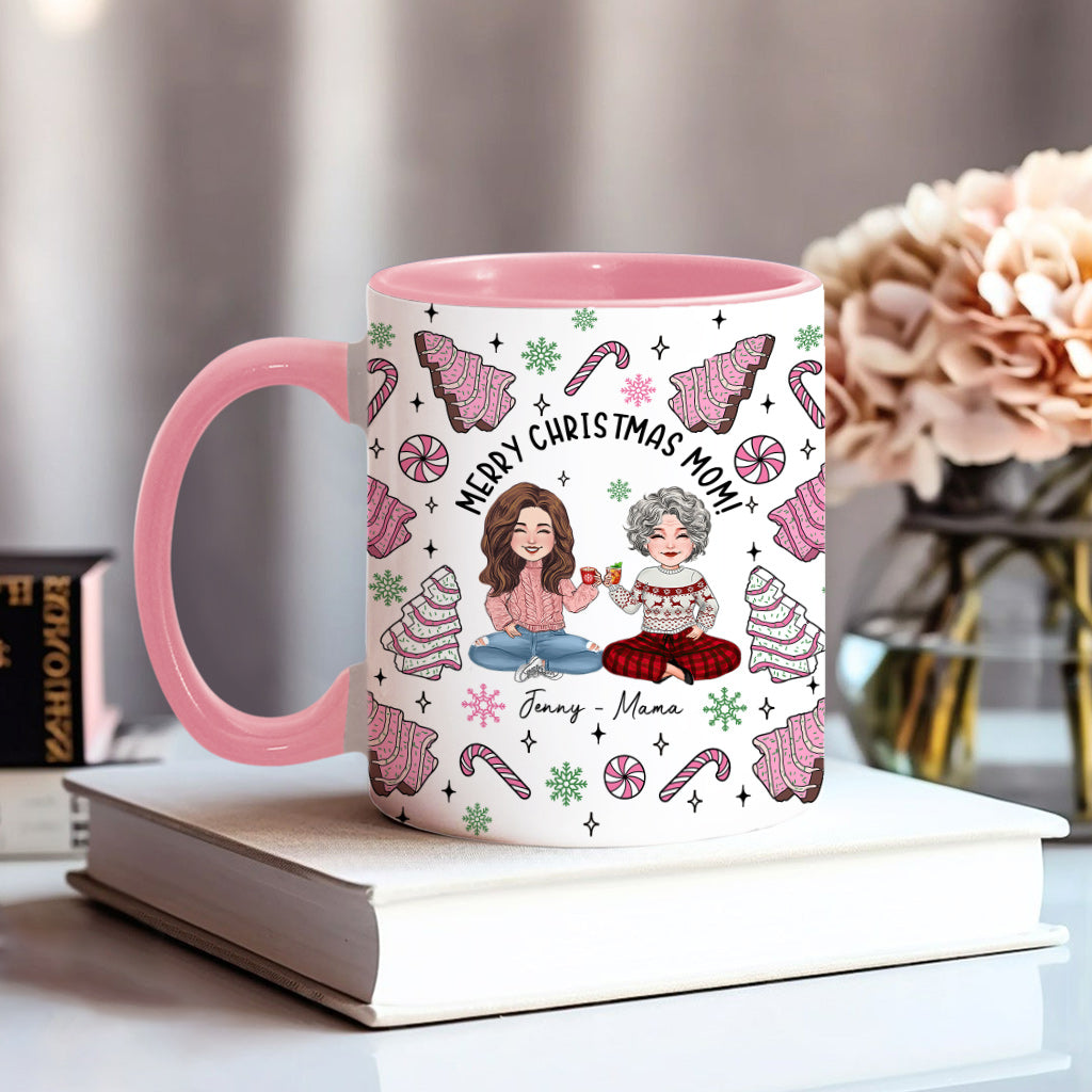 Statt Enkelkinder – Geschenk für Mama – Personalisierte Tasse mit Akzent