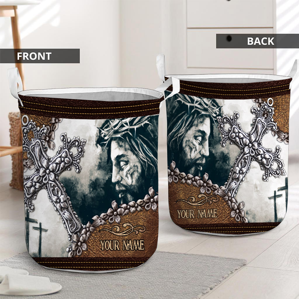 Glaube haben – Personalisierter christlicher Aufbewahrungskorb