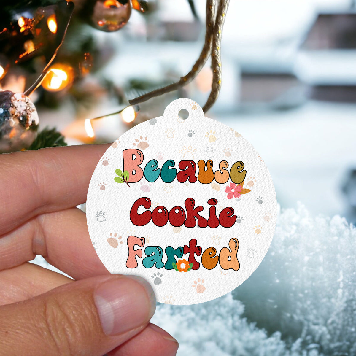 Weil die Katze einen fahren ließ – Personalisierter Katzen-Lufterfrischer