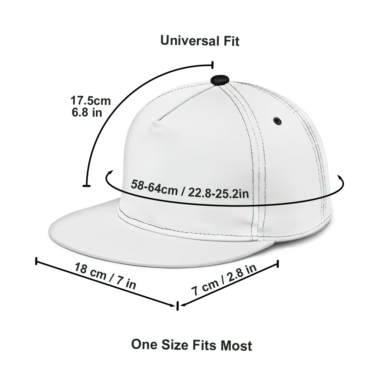 Jagdorange - Personalisierte Jagd-Snapback-Kappe