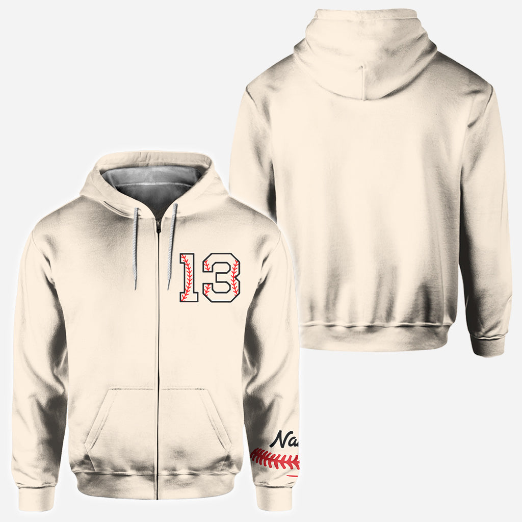 In My Baseball Era - Personalized Baseball All Over Shirt