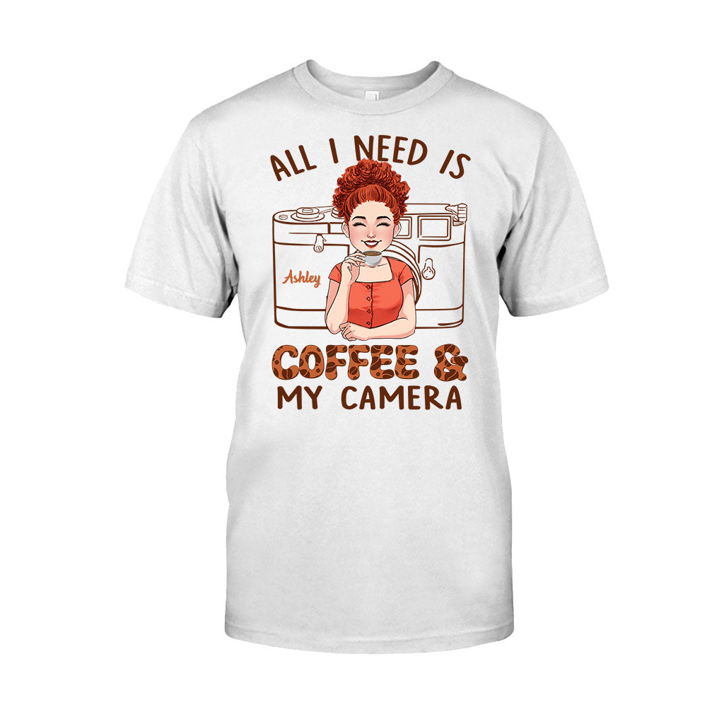 Alles, was ich brauche – personalisiertes Fotografie-T-Shirt und Hoodie