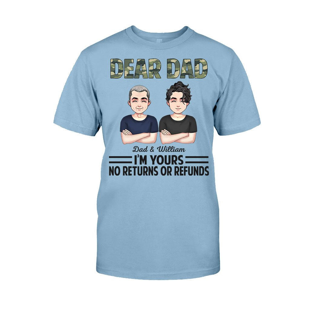 Liebe Mama, lieber Papa, ich gehöre zu euch – Geschenk für Mama und Papa – Personalisiertes T-Shirt und Hoodie