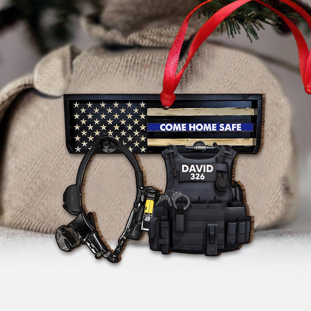 Komm sicher nach Hause – personalisierter Polizei-Anhänger