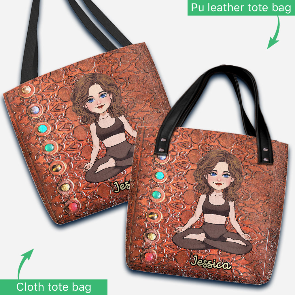 Namaste - Personalisierte Yoga-Einkaufstasche