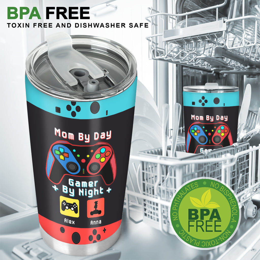 Gamer-Papa – Wie ein normaler Papa, nur viel cooler – Videospiel-Geschenk für Papa, Gamer – Personalisierter Trinkbecher