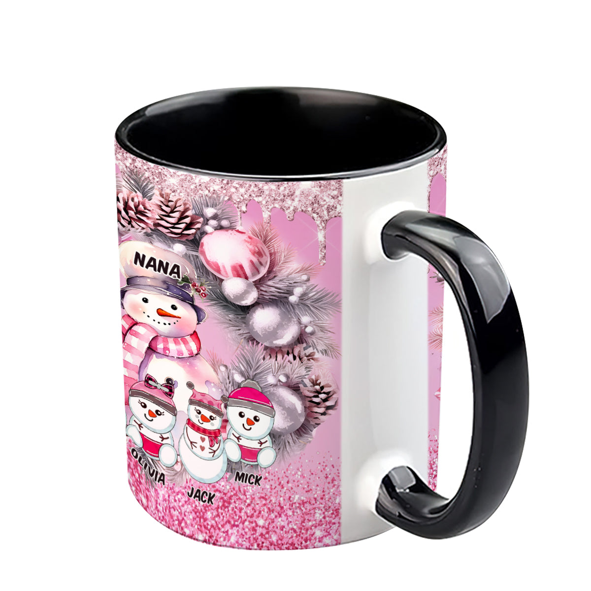 Great Nana - Personalized Grandma Accent Mug