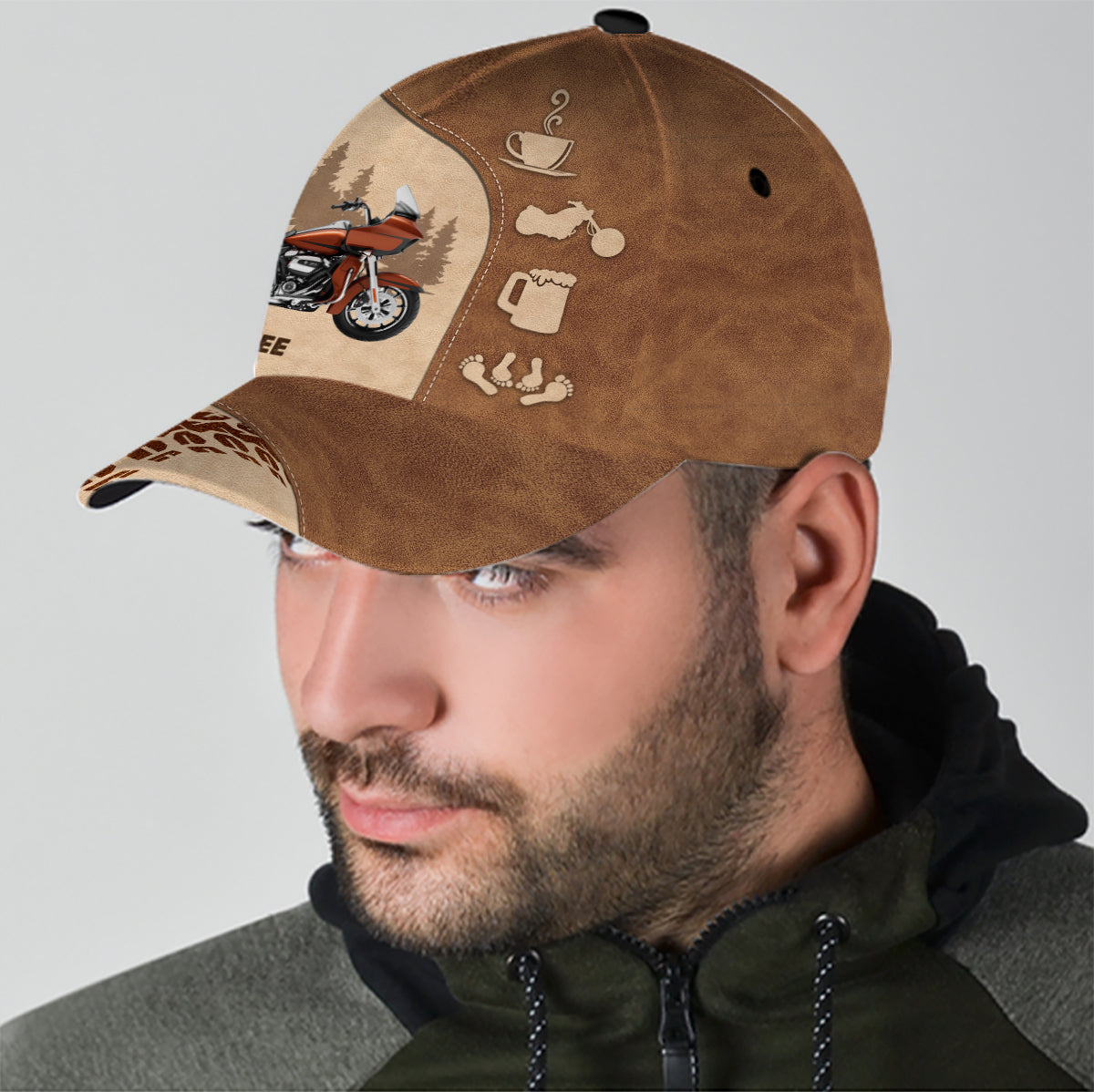 Happy Life - Personalized Biker Classic Cap