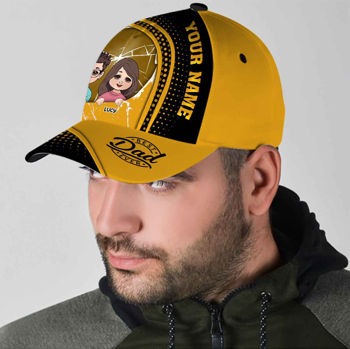 Best Dad Ever - Personalized Father Classic Cap