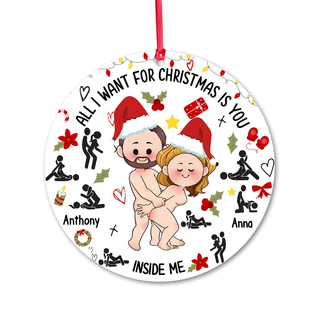 Alles, was ich mir zu Weihnachten wünsche – Personalisierter Weihnachtsschmuck für Paare