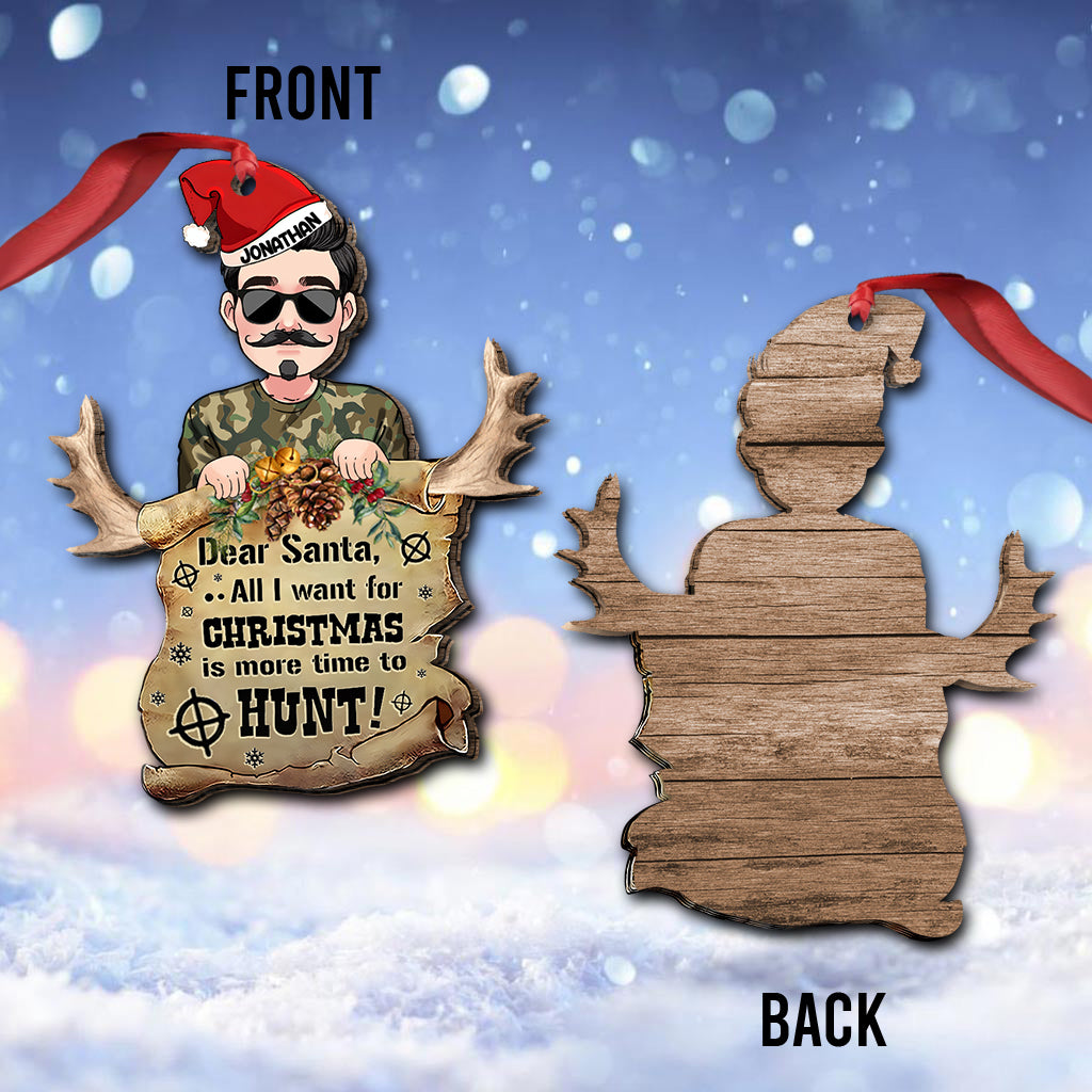 Lieber Weihnachtsmann – Personalisierter Jagdschmuck