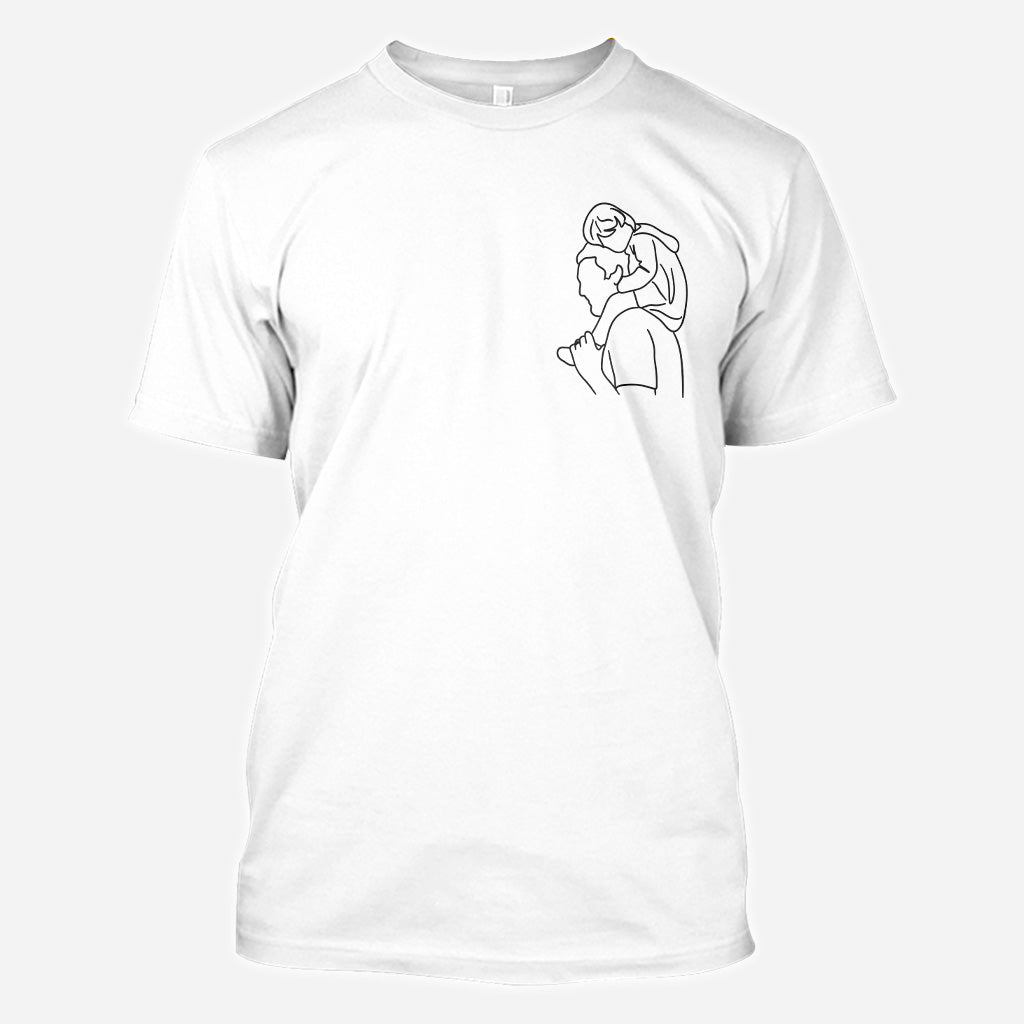 Bester Papa aller Zeiten – Geschenk für Papa – Personalisiertes T-Shirt