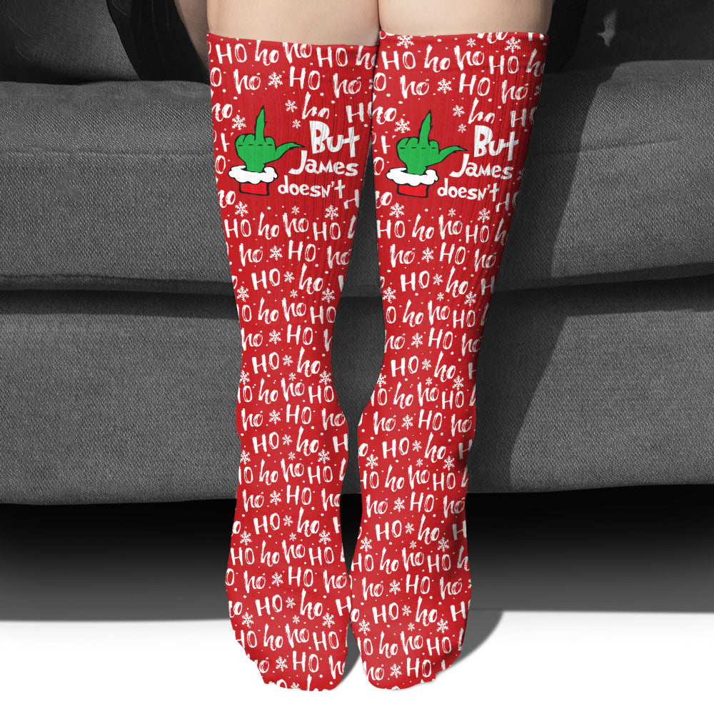 Passende Weihnachtssocken für Paare – Geschenk für Ehemann, Ehefrau, Freund, Freundin – Personalisierte Socken