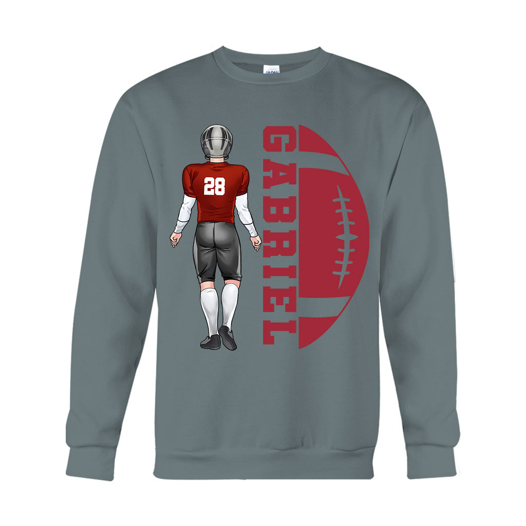 Fußballfan – Personalisiertes Fußball-T-Shirt und Hoodie