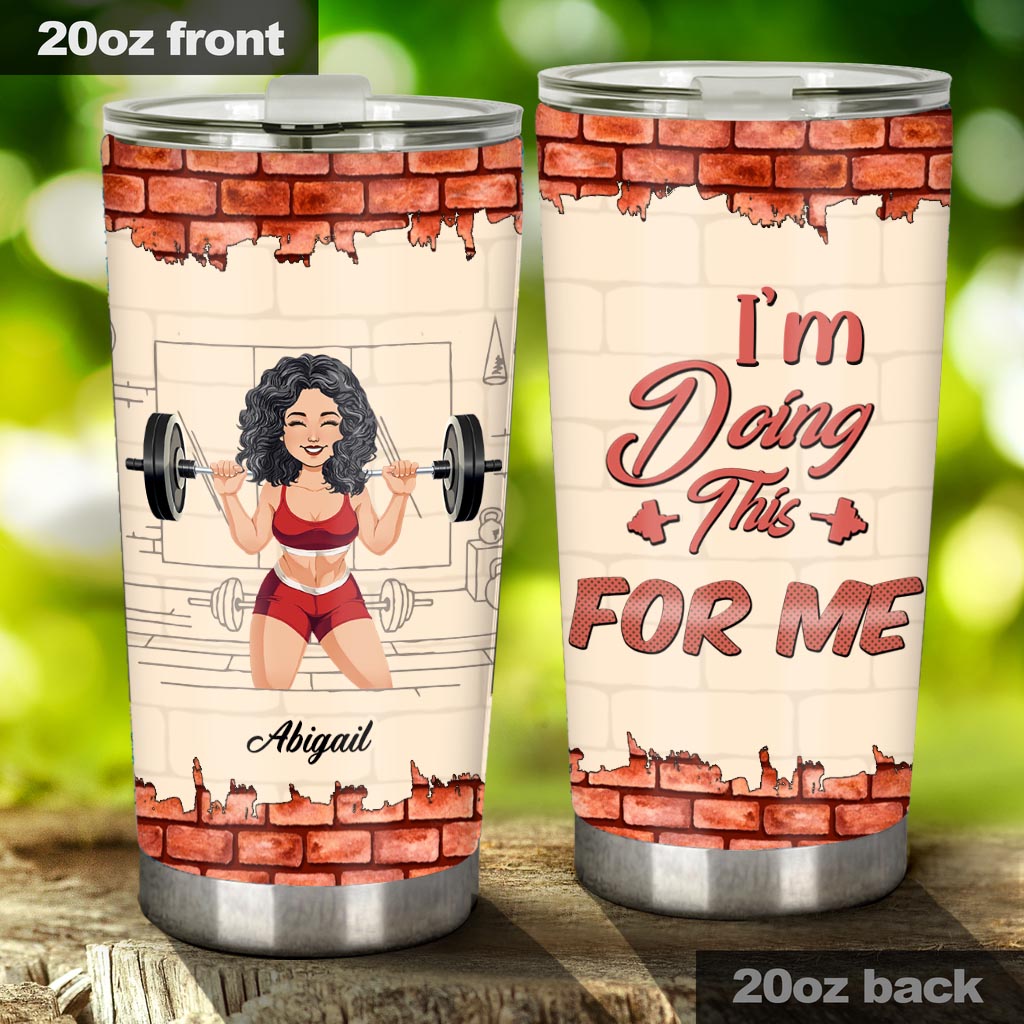Angenommen, ich bin nur eine alte Dame – personalisierter Fitnessbecher
