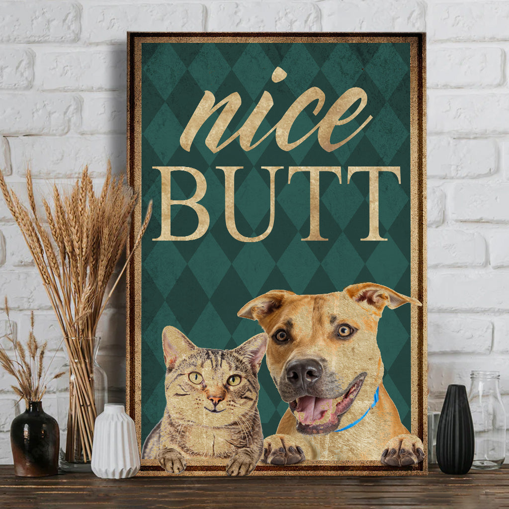 Schönes Hundefoto hochladen – Personalisierte Hundeleinwand und Poster