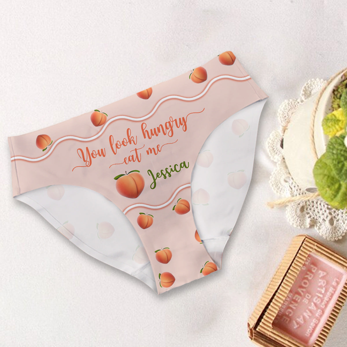 Eat Me - Personalized Couple Women's Briefs