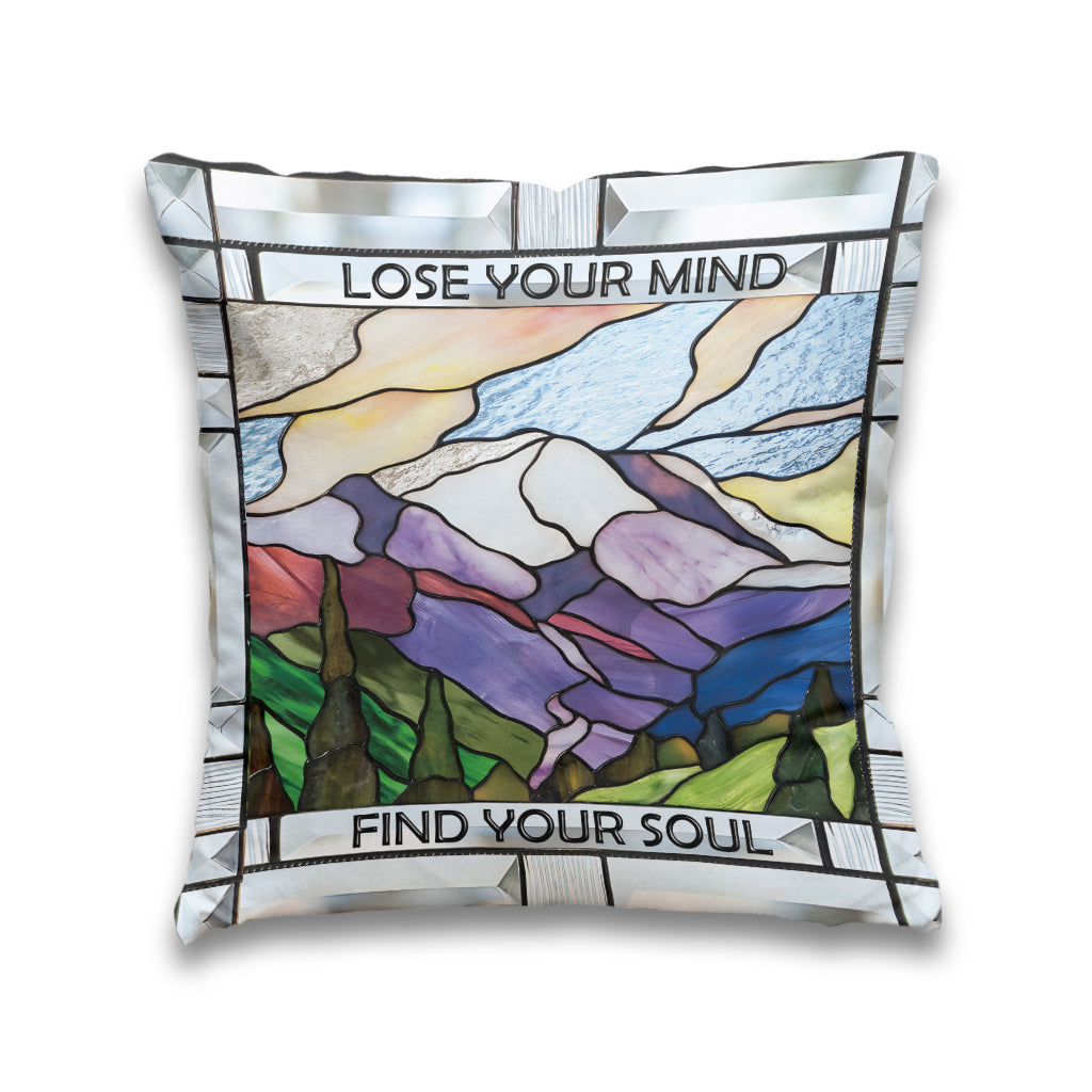 Verliere den Verstand – Wanderkissen