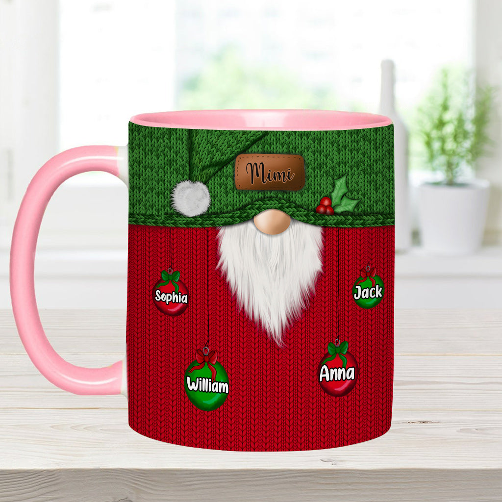 Best Grandma Ever - Personalized Grandma Accent Mug