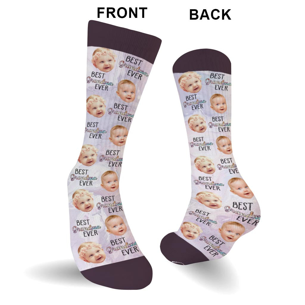 Die beste Oma der Welt – Geschenk für Mama, Tante – Personalisierte Socken