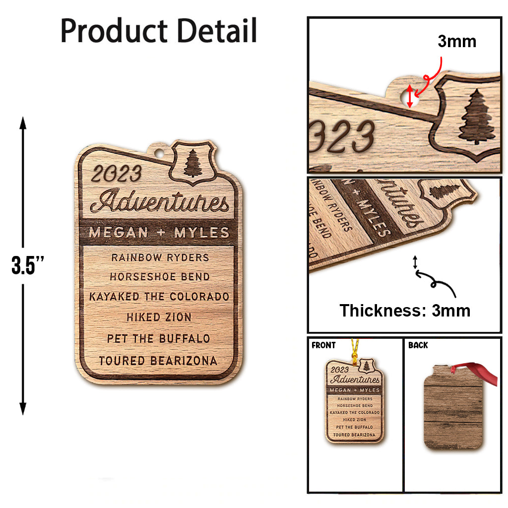 Lieblingsabenteuer – Personalisierter Reiseschmuck