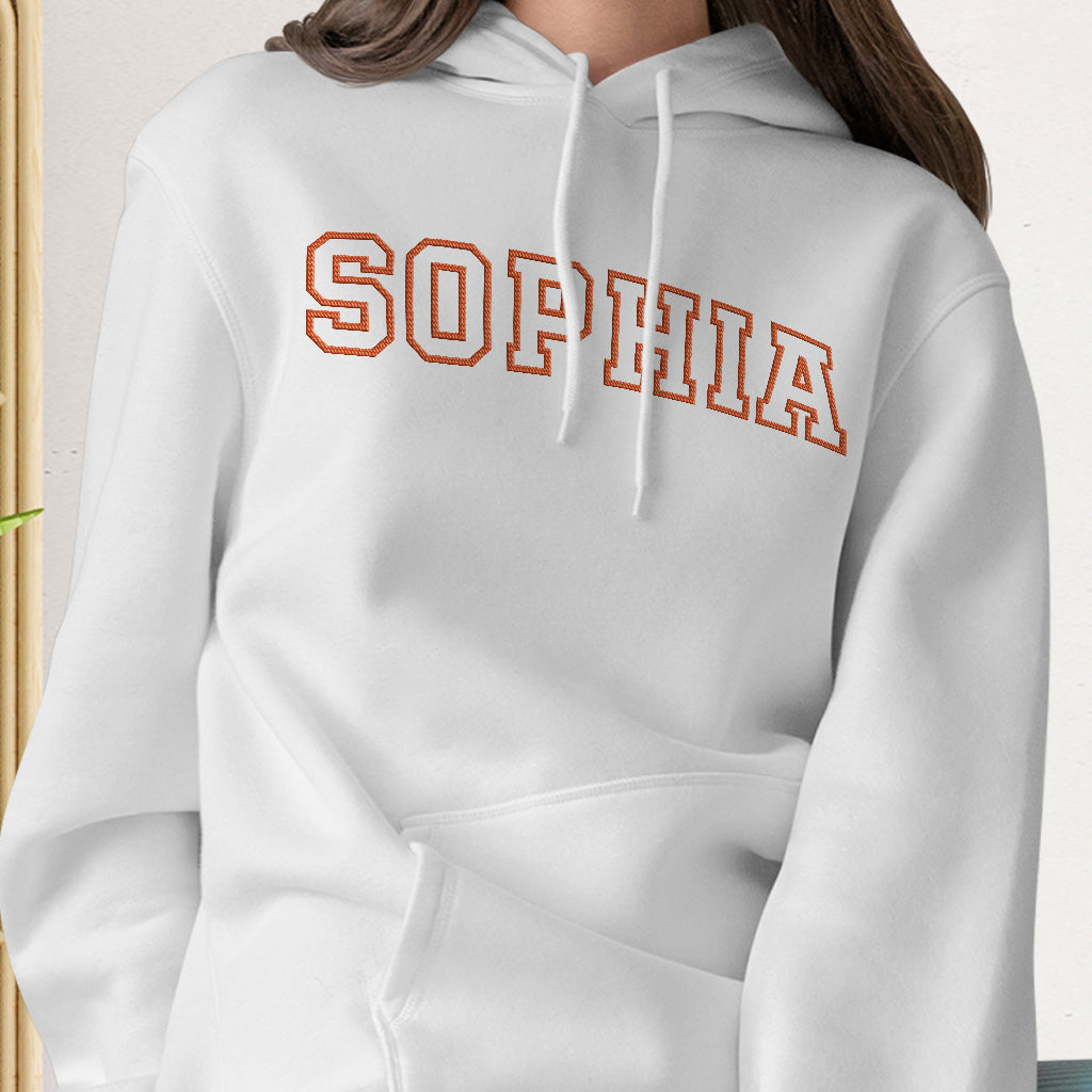 Personalisierter Hoodie mit Stickerei für Stiefmütter – individueller Name