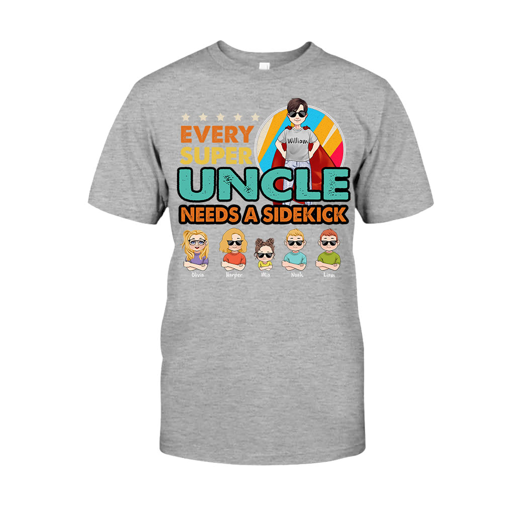 Super-Papa, Superheld – Geschenk für Papa, Opa, Onkel, Bruder – Personalisiertes T-Shirt und Hoodie