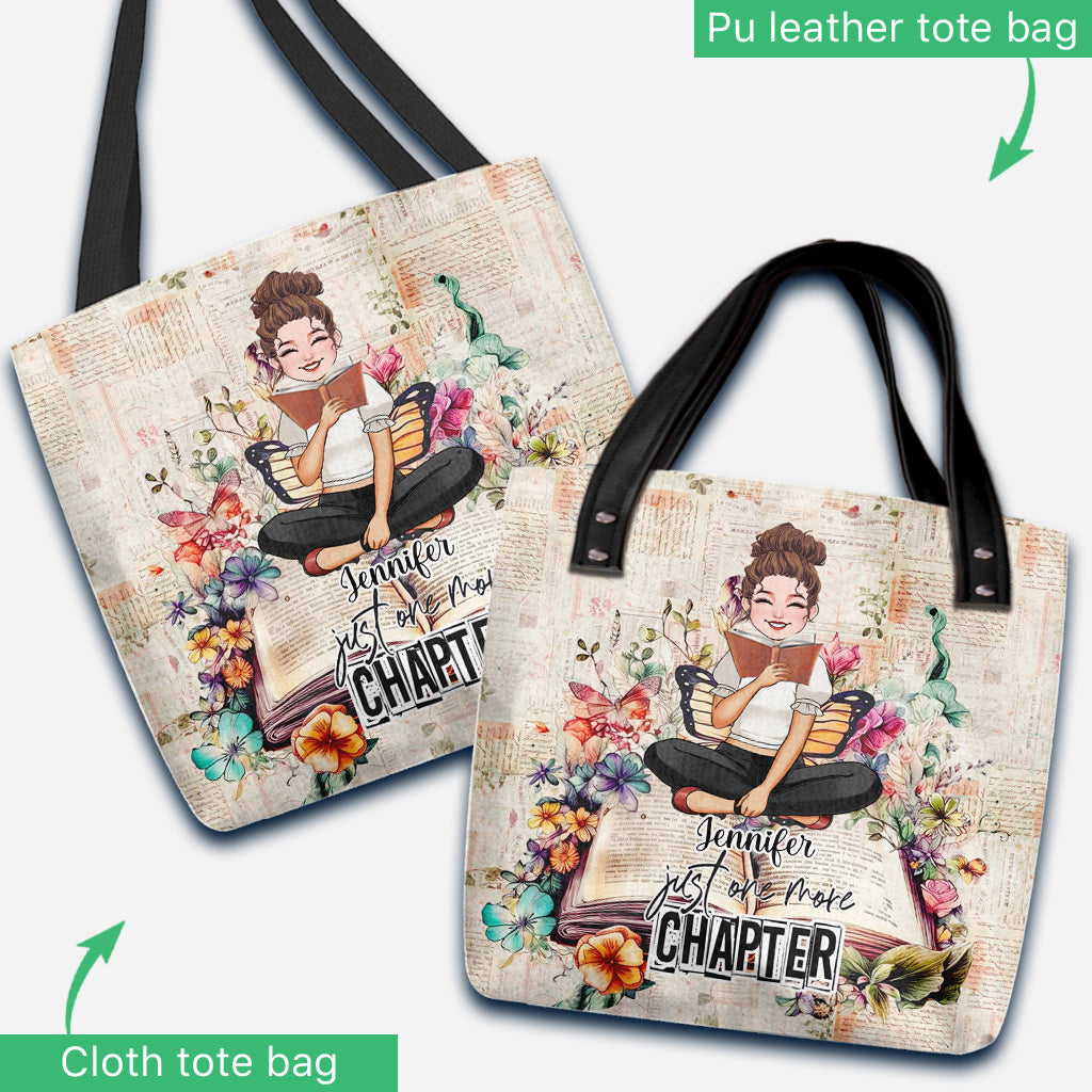 Nur noch ein Kapitel – personalisierte Buchtragetasche