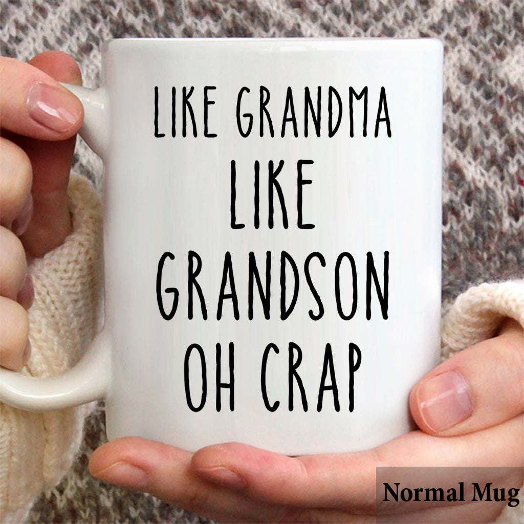 Wie der Vater, so der Sohn – Geschenk für Papa, Vater, Sohn – Personalisierte Tasse