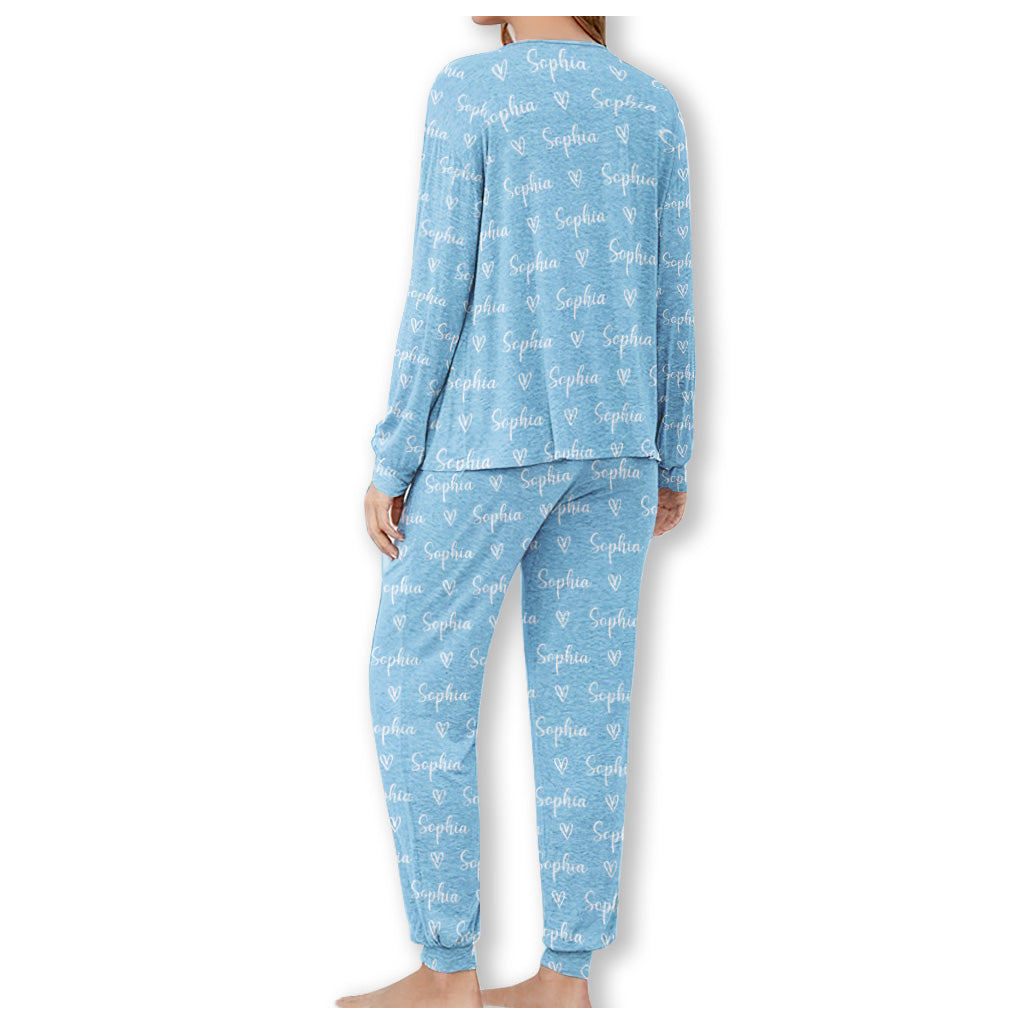 Frohe Weihnachten, Kinder – personalisiertes Kinderpyjama-Set