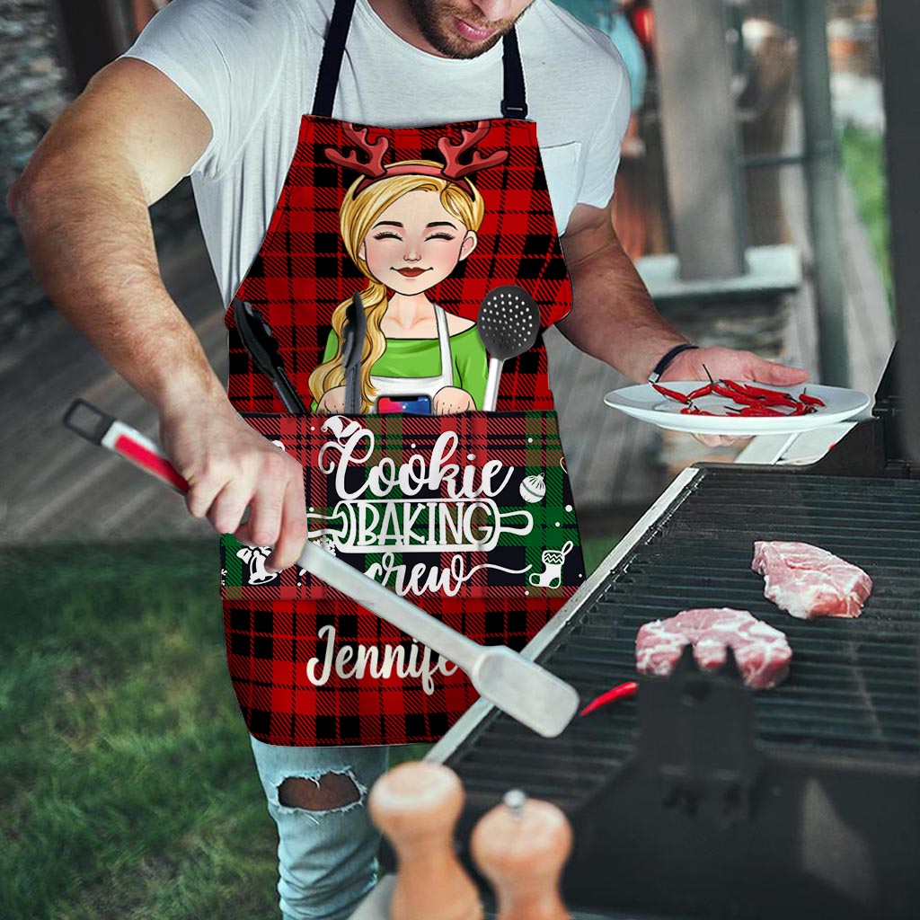 Christmas Baking Crew - Personalized Baking Apron