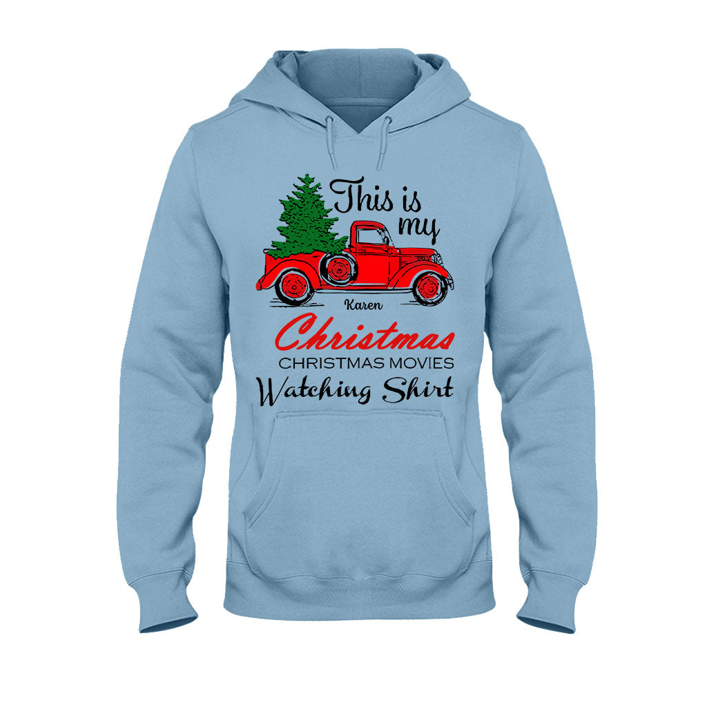 Das ist mein Weihnachtsfilm-Shirt – personalisiertes Weihnachts-T-Shirt und Hoodie
