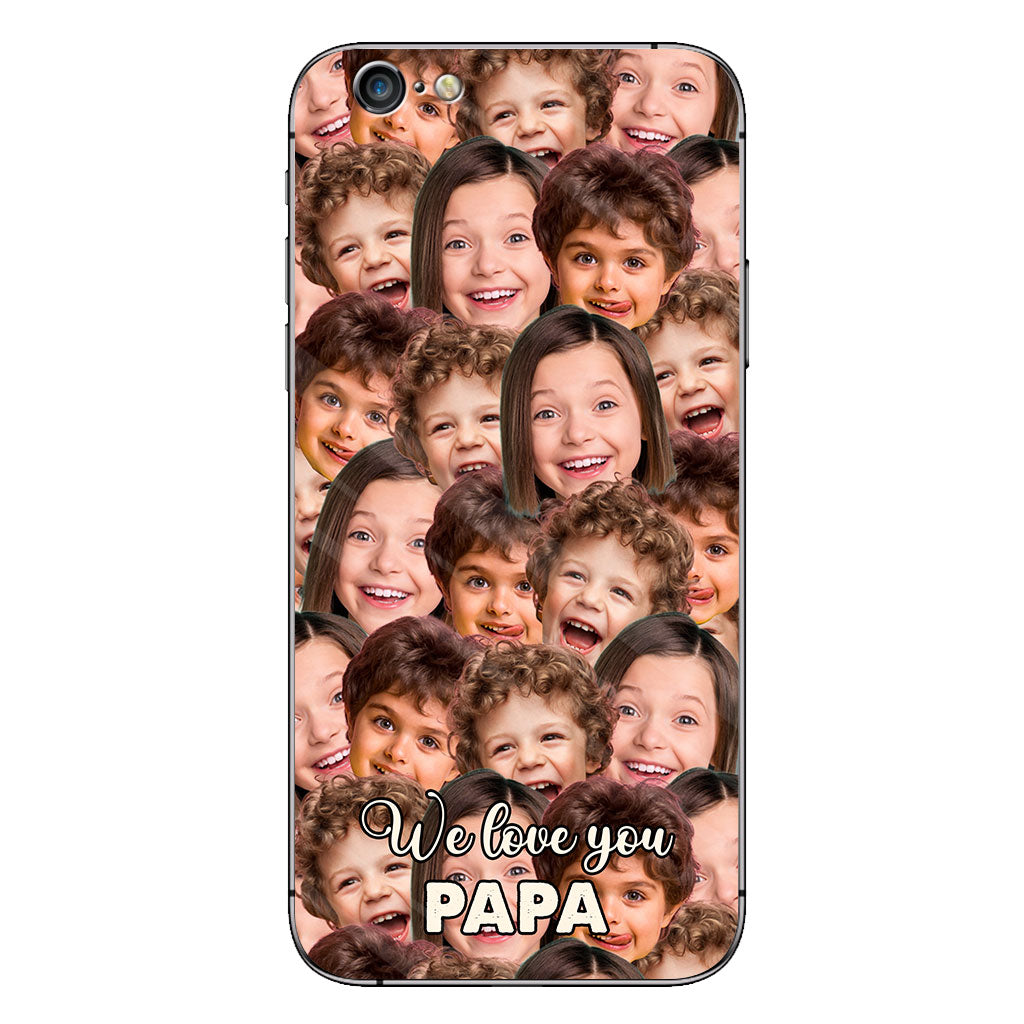 Love You Dad - Gift for dad, grandma, grandpa, mom, uncle, aunt, brother, sister, son, daughter, granddaughter, grandson, husband, wife, boyfriend, girlfriend - Personalized Phone Case