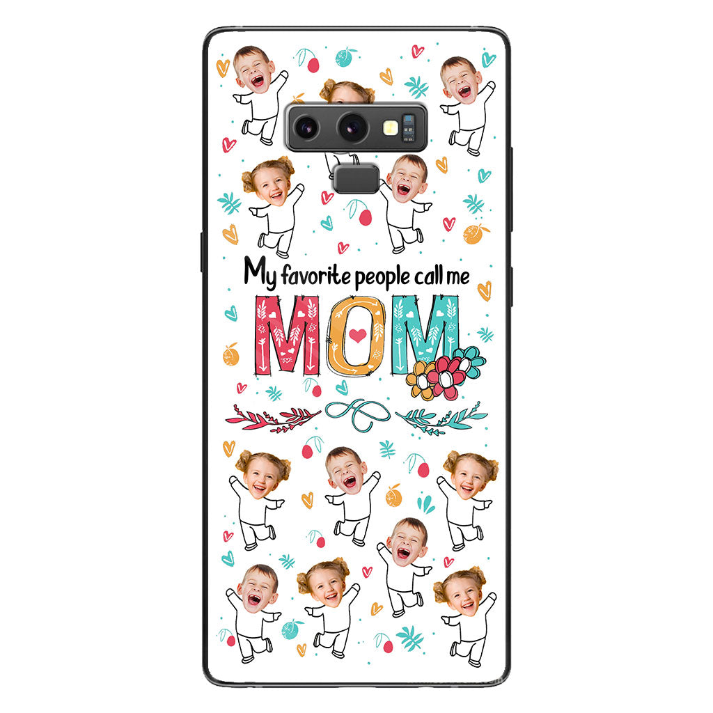 Meine Lieblingsmenschen nennen mich Nana – Geschenk für Oma, Mama – Personalisierte Handyhülle