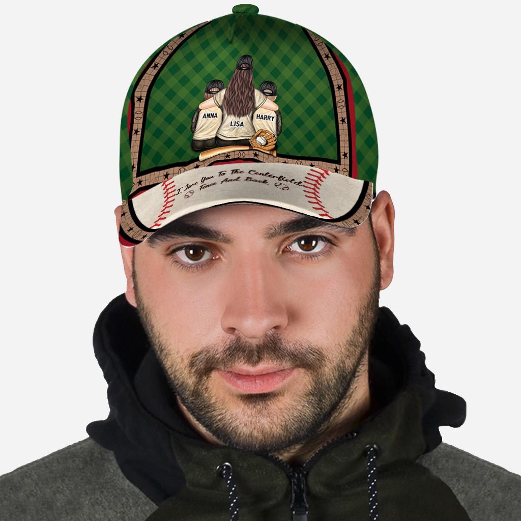 My Heart Is On That Field - Personalized Baseball Classic Cap