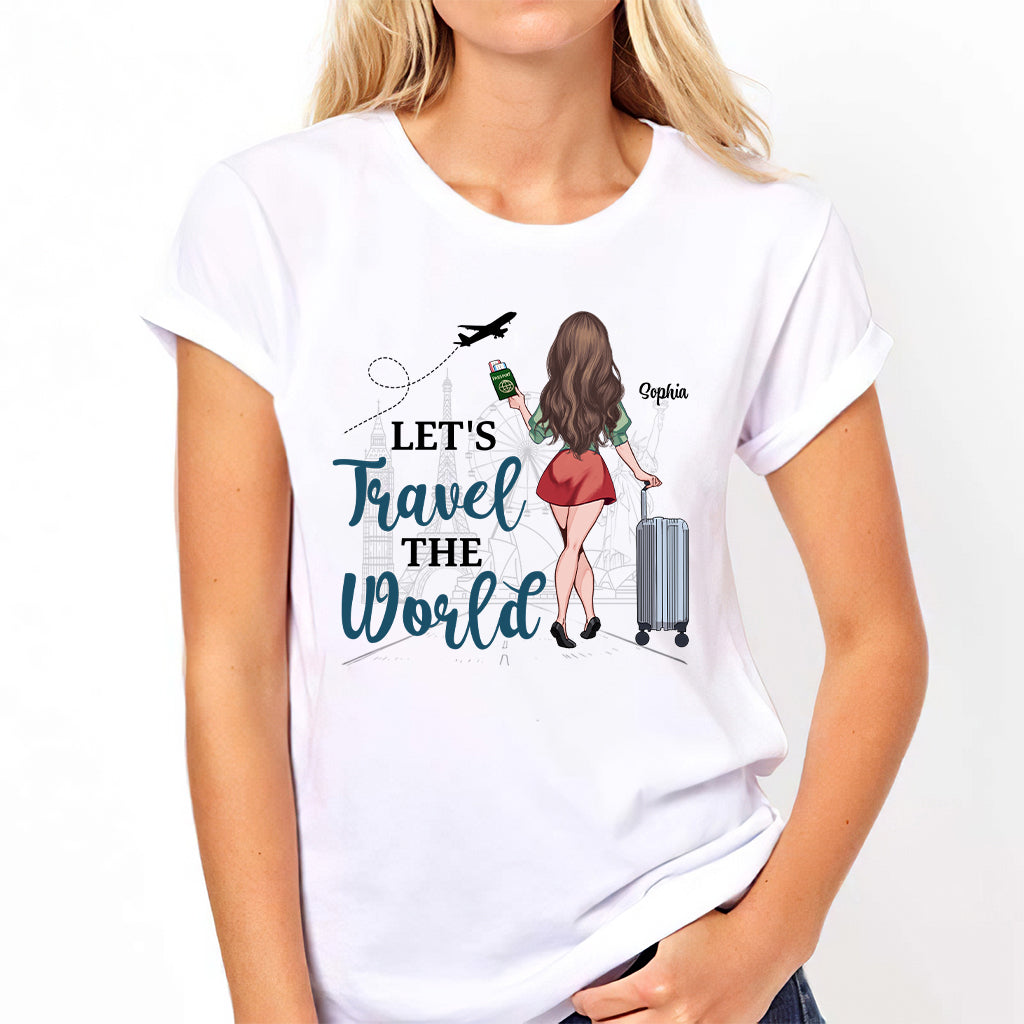 So The Adventure – Reisegeschenk für Mama, Tochter, Enkelin, Ehefrau, Freundin, Freundin – Personalisiertes T-Shirt und Hoodie