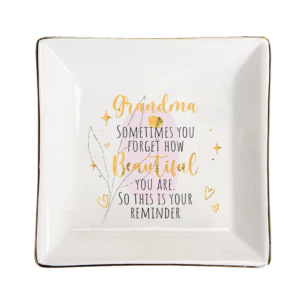 Dies ist deine Erinnerung – Geschenk für Mama, Oma, Tochter, Enkelin, Tante, Ehefrau, Freundin, Freundin – Personalisierte Schmuckschale