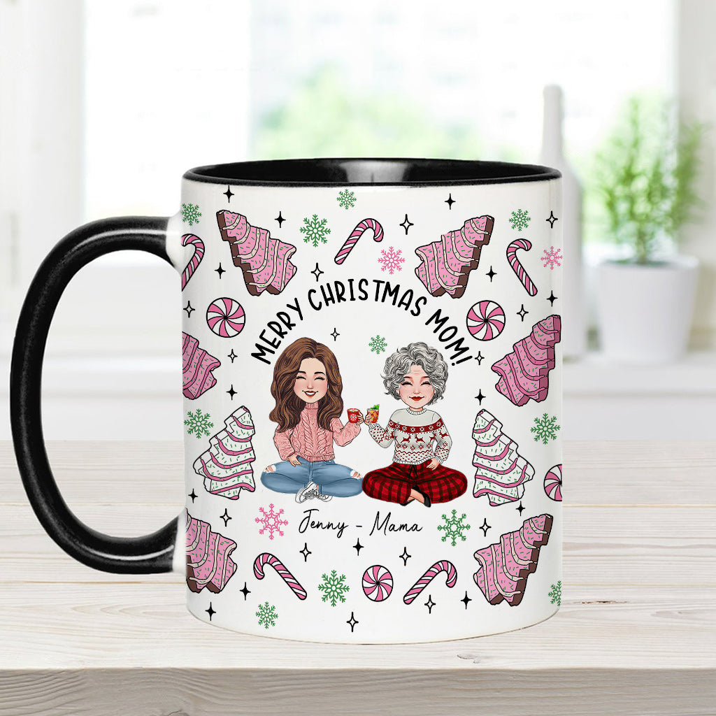 Statt Enkelkinder – Geschenk für Mama – Personalisierte Tasse mit Akzent