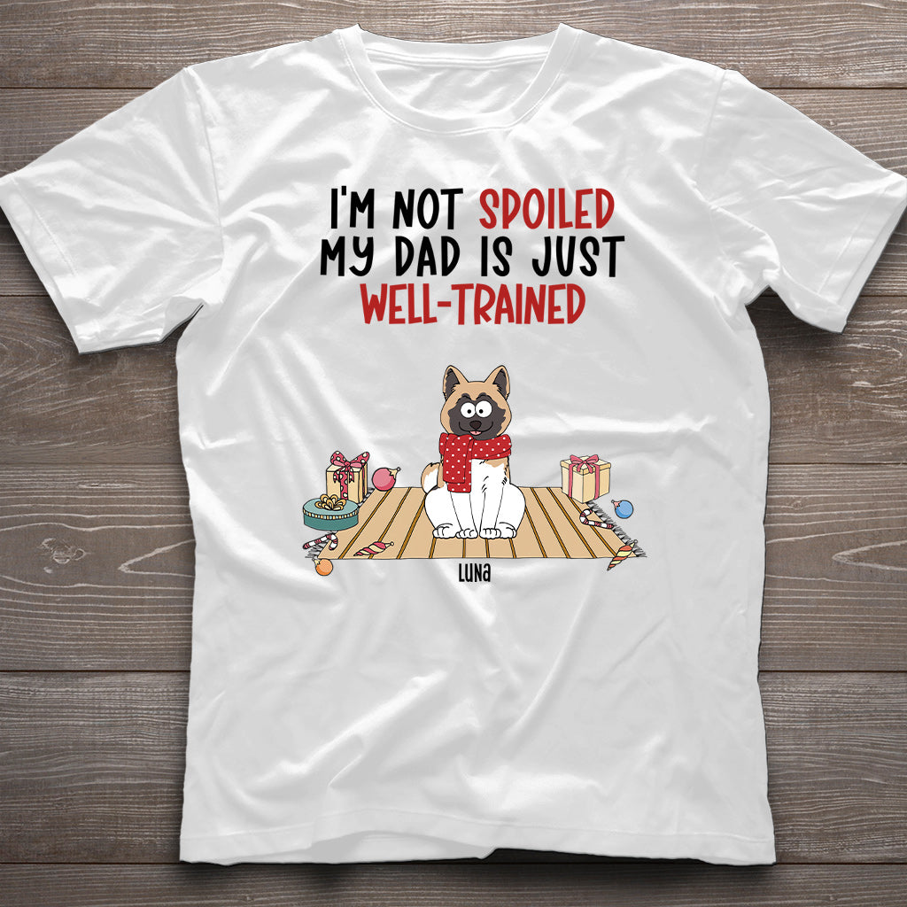 Gut erzogene Mama/Papa ​​– Personalisiertes Hunde-T-Shirt und Hoodie