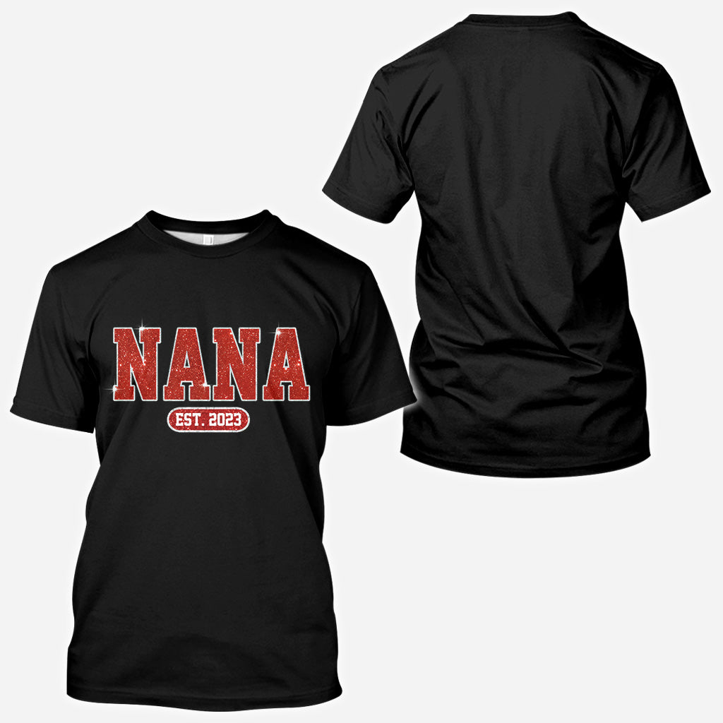 Best Nana/Grandma/Mother/Mama... Ever - Personalized Grandma All Over Shirt