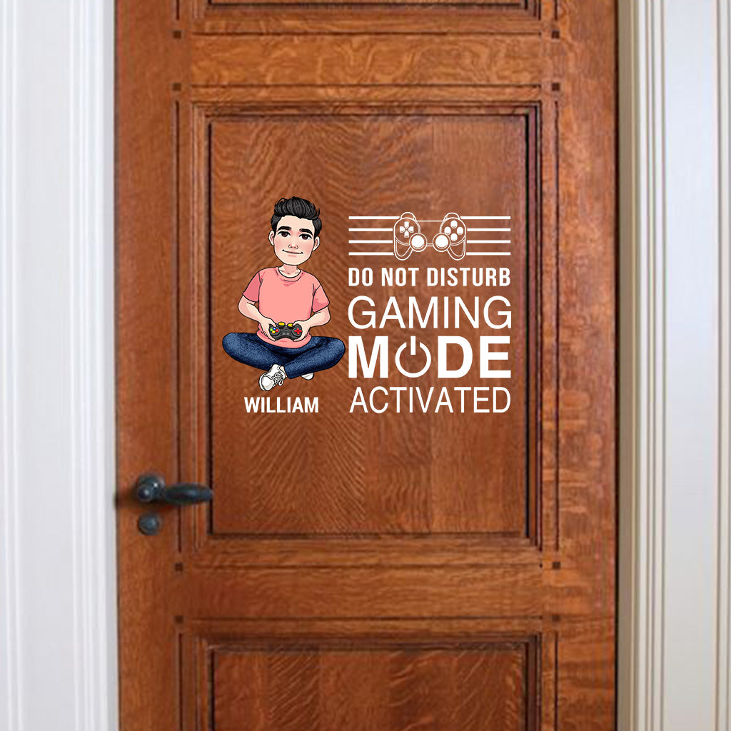 Bitte nicht stören – Personalisierter Videospiel-Aufkleber (Vollversion)