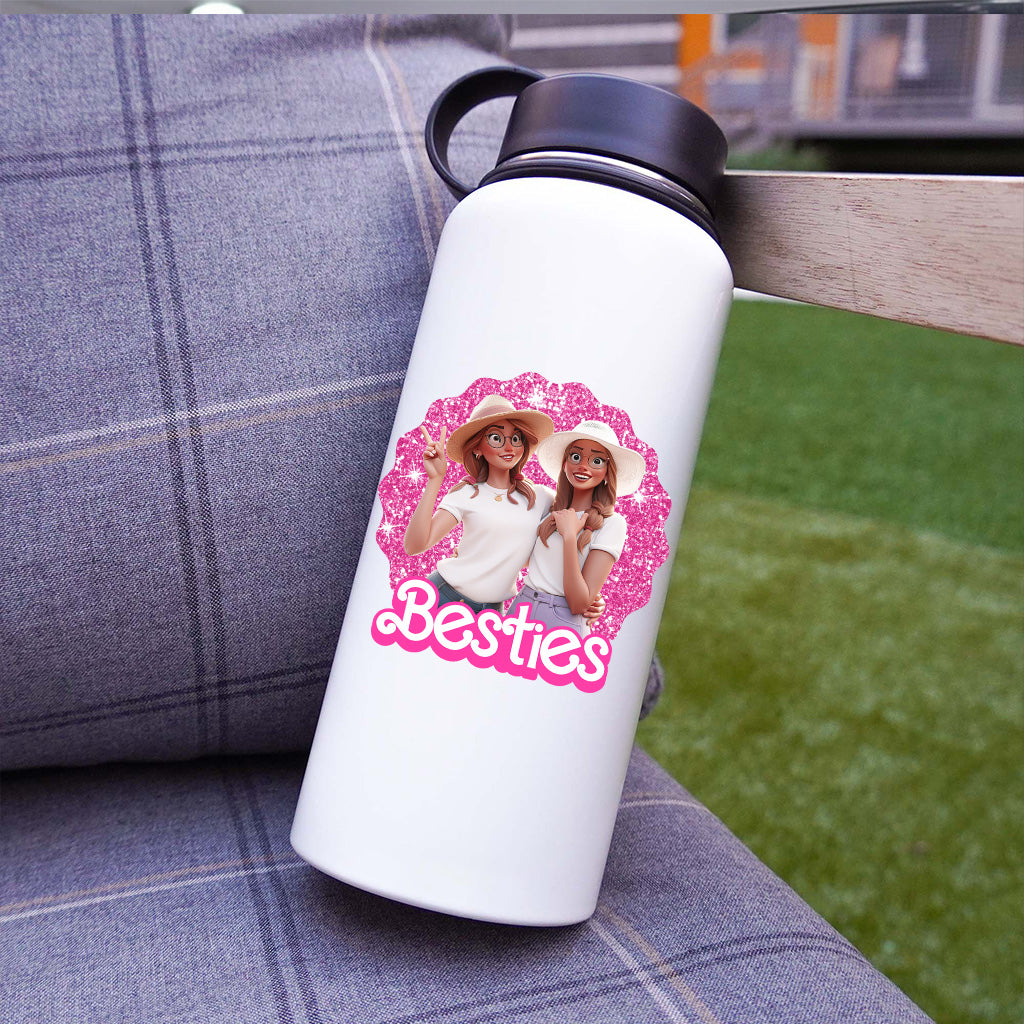 Pink Besties - Gift for friend - Personalized Decal Die Cut